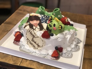 写真を使い世界に一つのオリジナルケーキを作ってみませんか！